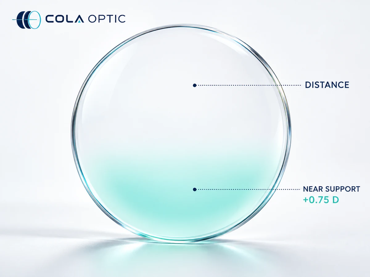 Anti-Fatigue Lenses: A modest change in the lower zone
