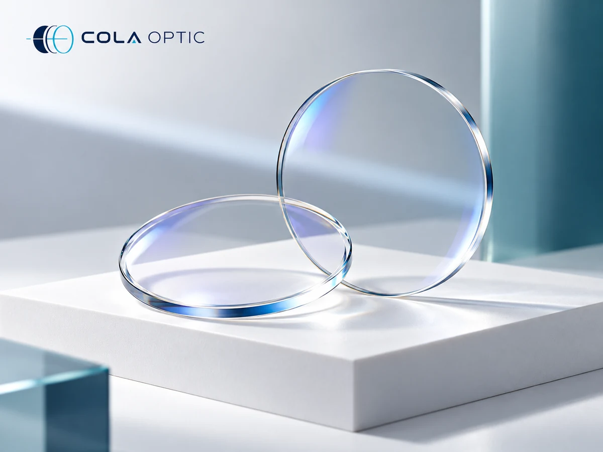 Normal Blue Cut Optical Lenses - Normal Blue Cut Lenses — COLA OPTIC branded product illustration