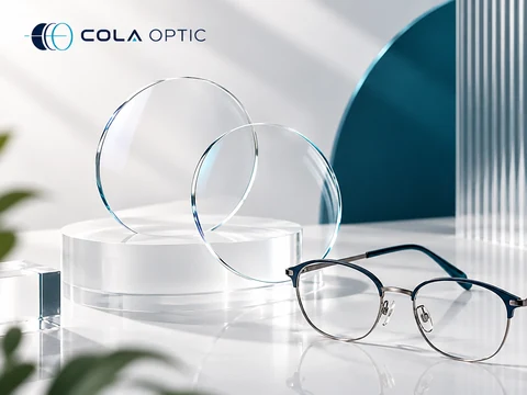 Polycarbonate Lenses — COLA OPTIC branded product illustration