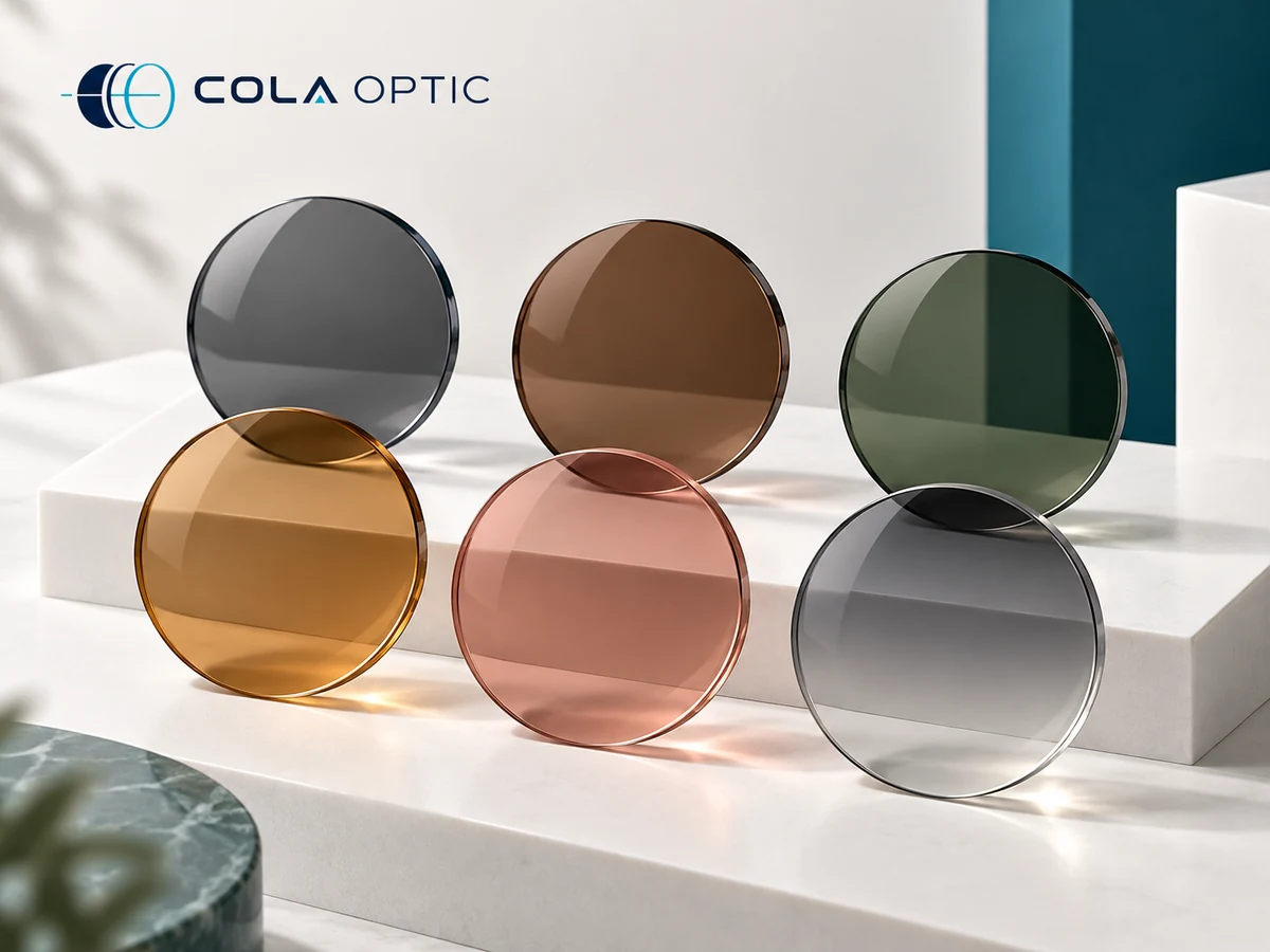 Tinted Sun Lenses - Tinted Sun Lenses — COLA OPTIC branded product illustration