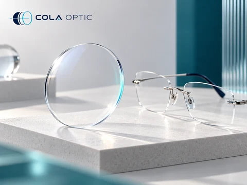 Tough Resin Lens Options — COLA OPTIC branded product illustration